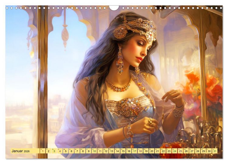 Produktbild: Arabische Fantasien (Wandkalender 2026 DIN A3 quer), CALVENDO Monatskalender