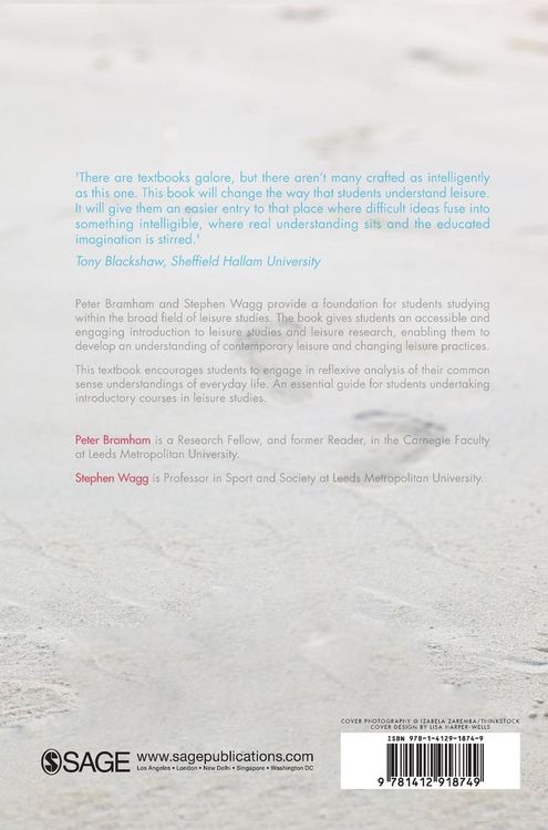 Produktbild: An Introduction to Leisure Studies
