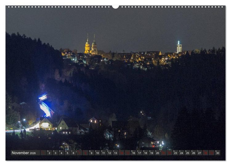 Produktbild: Freudenstadt-Impressionen (hochwertiger Premium Wandkalender 2026 DIN A2 quer), Kunstdruck in Hochglanz