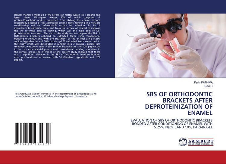 Produktbild: Sbs Of Orthodontic Brackets After Deproteinization Of Enamel