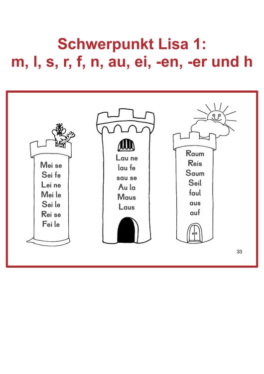 Produktbild: Lesen mit Lisa - Heft 1