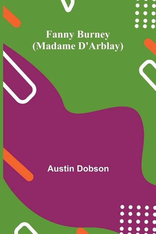 Produktbild: Fanny Burney (Madame D'Arblay)