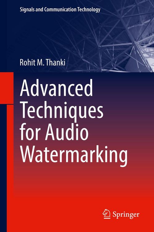Produktbild: Advanced Techniques for Audio Watermarking