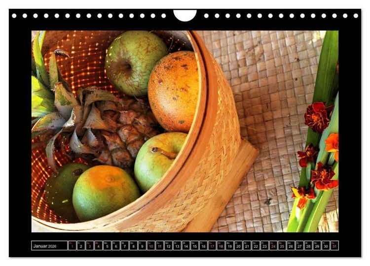 Produktbild: Bali - Details (Wandkalender 2026 DIN A4 quer), CALVENDO Monatskalender