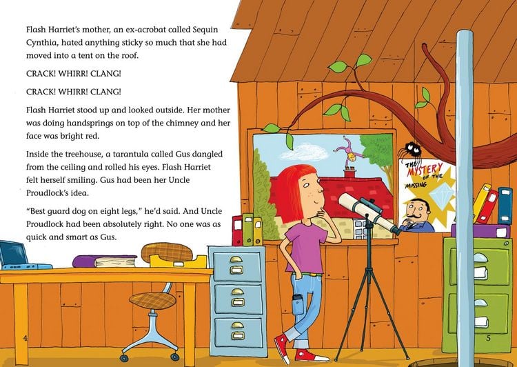 Produktbild: Flash Harriet and the Missing Ostrich Eggs