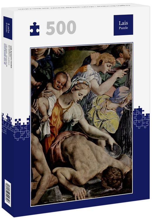 Produktbild: Lais Puzzle Angelo Bronzino - Moses schl&auml;gt Wasser aus dem Felsen 500 Teile