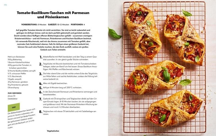 Produktbild: Das geniale Airfryer-Kochbuch &ndash; 15-Minuten-Gerichte