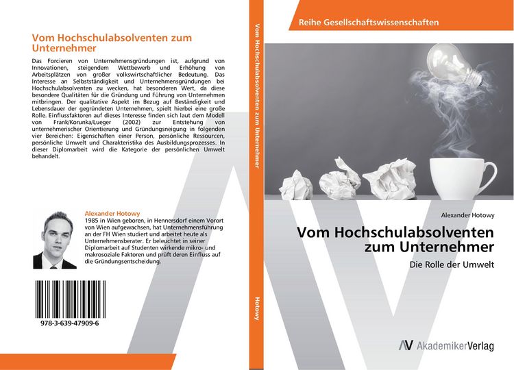 Produktbild: Vom Hochschulabsolventen zum Unternehmer