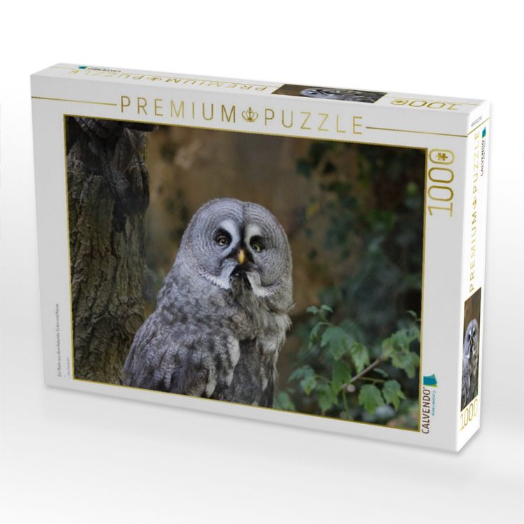 Produktbild: CALVENDO Puzzle Ein Motiv aus dem Kalender Eulen und K&auml;uze | 1000 Teile Lege-Gr&ouml;&szlig;e 64x48cm Foto-Puzzle f&uuml;r gl&uuml;ckliche Stunden
