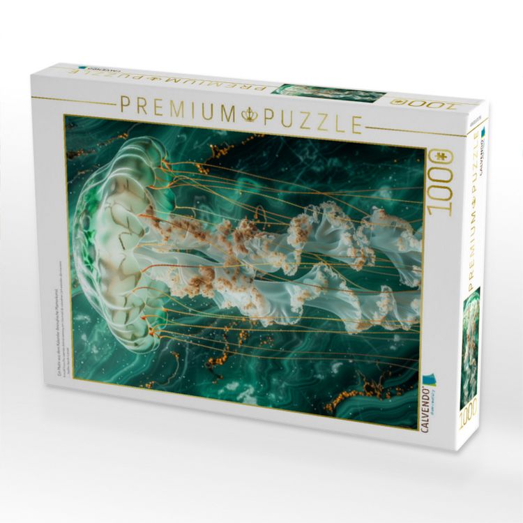 Produktbild: CALVENDO Puzzle Ein Motiv aus dem Kalender Animalische Mamorkunst | 1000 Teile Lege-Gr&ouml;&szlig;e 64x48cm Foto-Puzzle f&uuml;r gl&uuml;ckliche Stunden