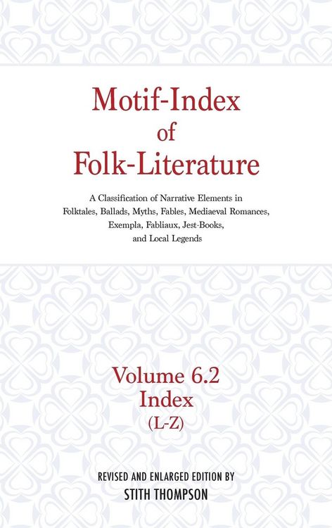 Produktbild: Motif-Index of Folk-Literature