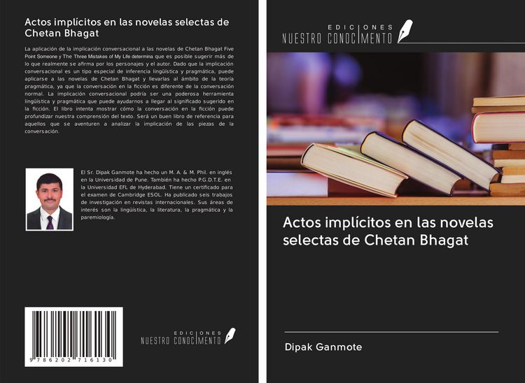 Produktbild: Actos impl&iacute;citos en las novelas selectas de Chetan Bhagat