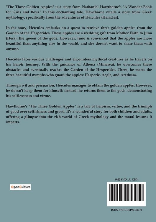 Produktbild: The three goldens apples