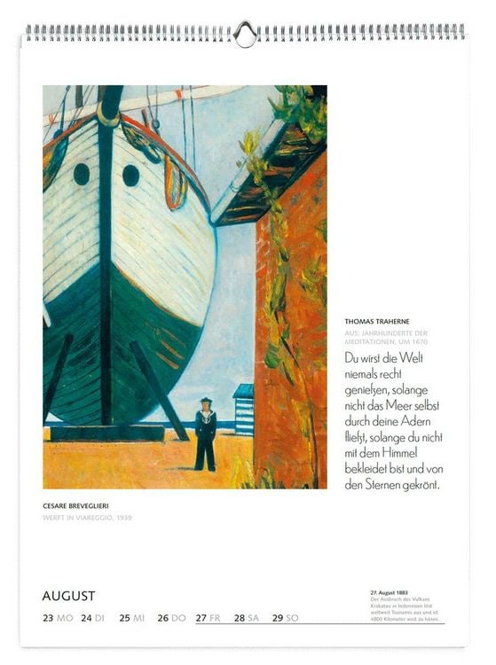 Produktbild: mare Kulturkalender 2027
