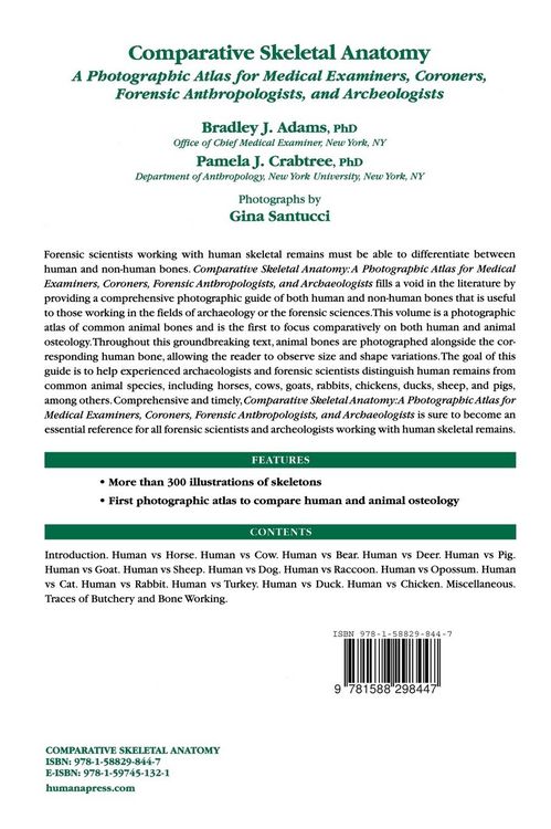 Produktbild: Comparative Skeletal Anatomy