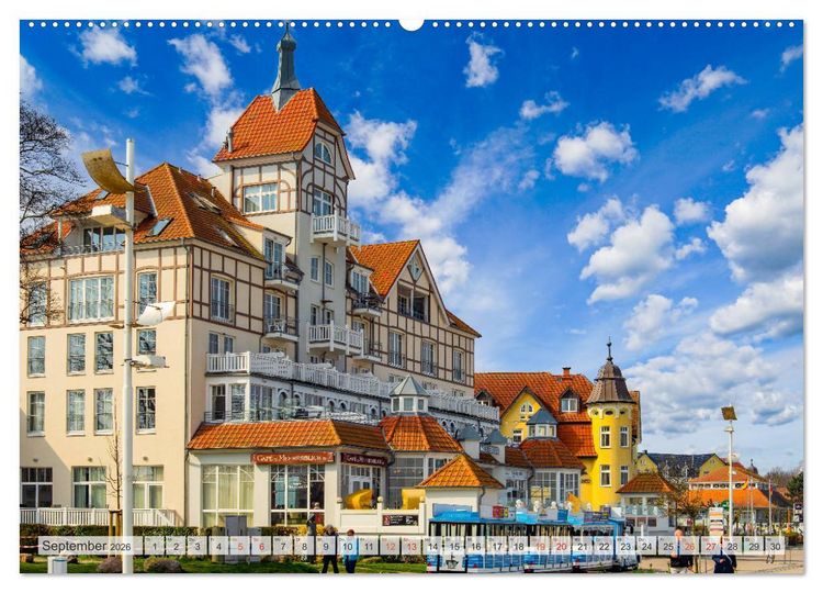 Produktbild: K&uuml;hlungsborn Impressionen (hochwertiger Premium Wandkalender 2026 DIN A2 quer), Kunstdruck in Hochglanz