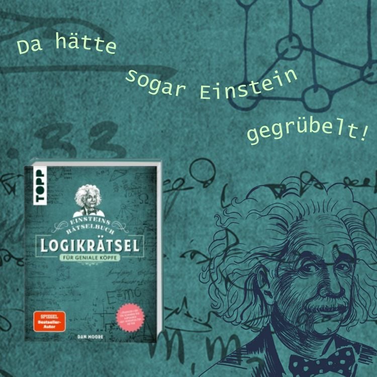 Produktbild: Einsteins Rätselbuch – Logikrätsel für geniale Köpfe