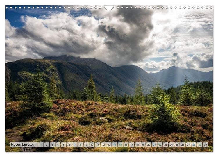 Produktbild: Mein Schottland - Landschaften (Wandkalender 2026 DIN A3 quer), CALVENDO Monatskalender