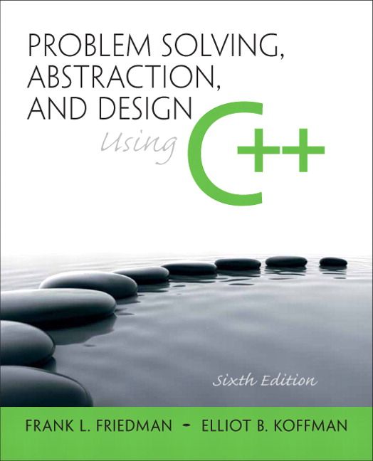 Produktbild: Problem Solving, Abstraction, and Design using C++