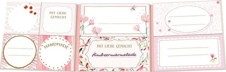Produktbild: Etikettenb&uuml;chlein