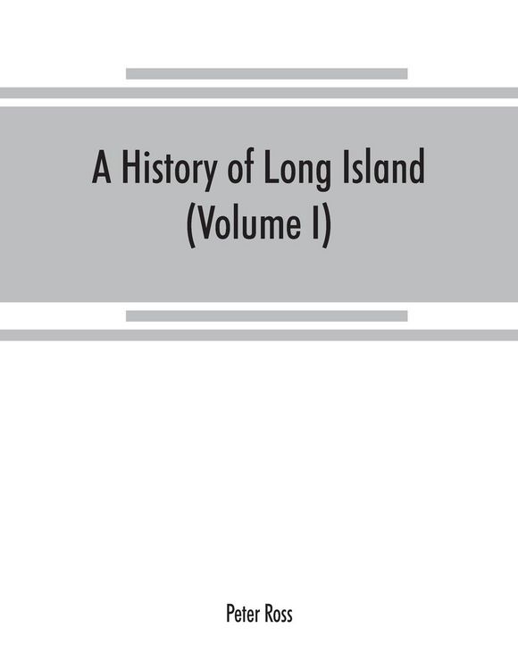 Produktbild: A history of Long Island