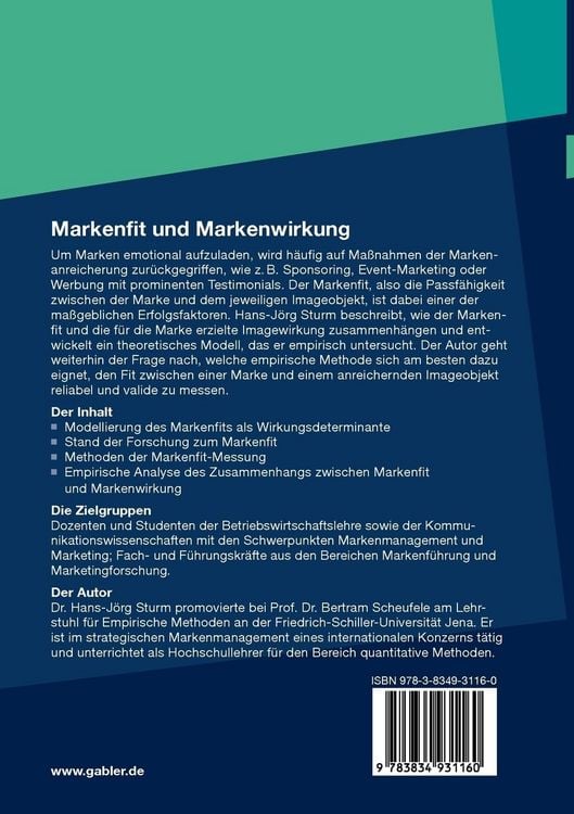 Produktbild: Markenfit und Markenwirkung