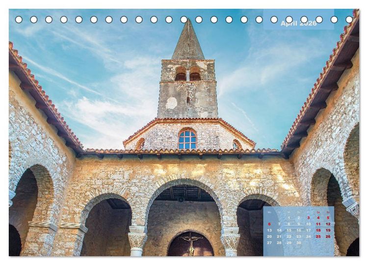 Produktbild: POREC in Magie getaucht! (Tischkalender 2026 DIN A5 quer), CALVENDO Monatskalender