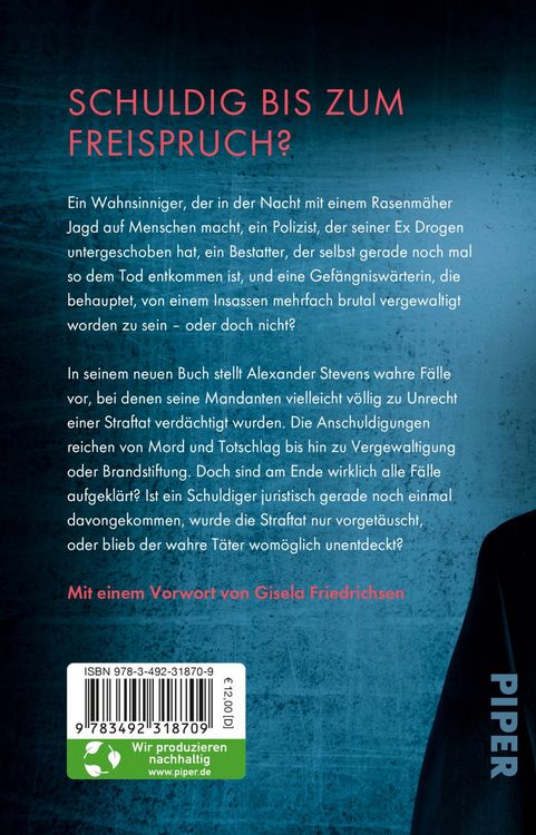 Produktbild: Falsch verd&auml;chtigt