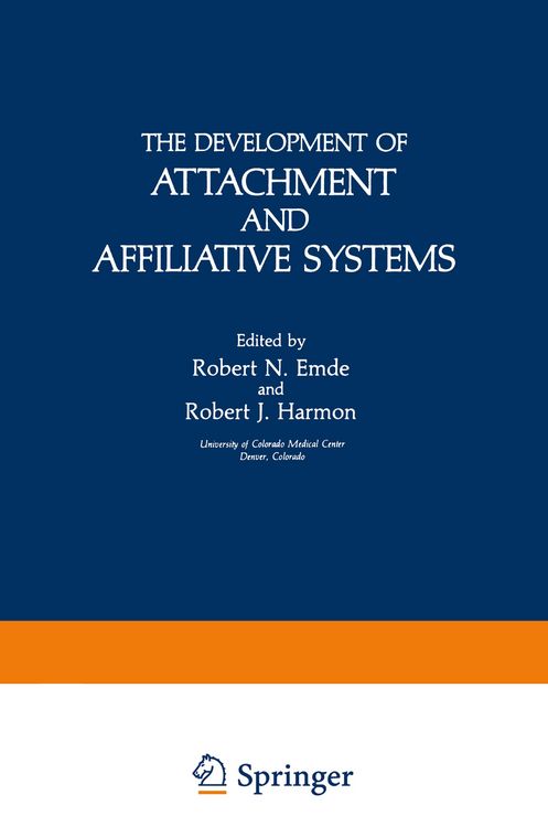 Produktbild: The Development of Attachment and Affiliative Systems