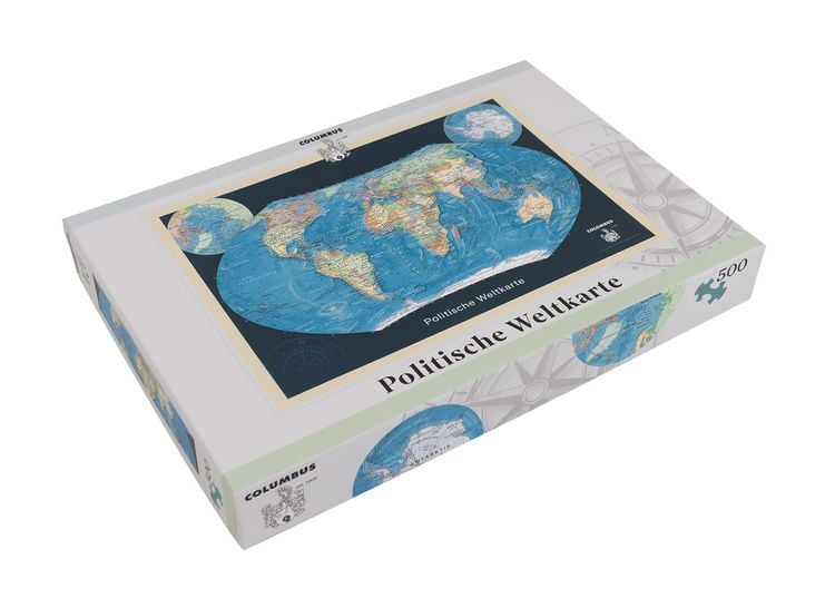 Produktbild: Die Politische Weltkarte als Puzzle