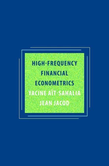 Produktbild: High-Frequency Financial Econometrics