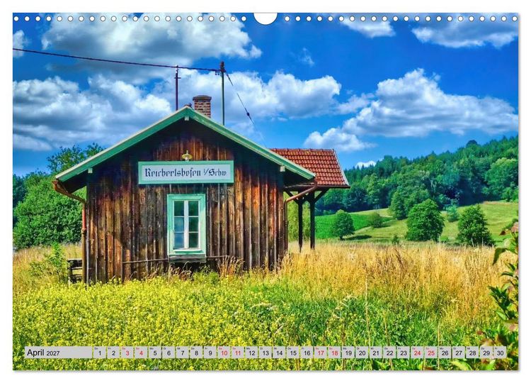 Produktbild: Die Stauden, eine Landschaft aus dem Bilderbuch (Wandkalender 2027 DIN A3 quer), CALVENDO Monatskalender