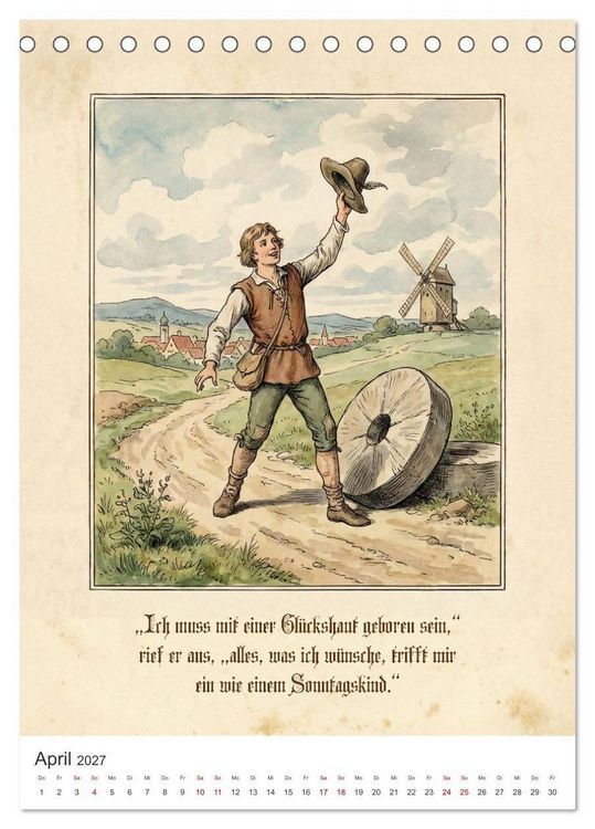 Produktbild: Der M&auml;rchenhafte Kalender (Tischkalender 2027 DIN A5 hoch), CALVENDO Monatskalender
