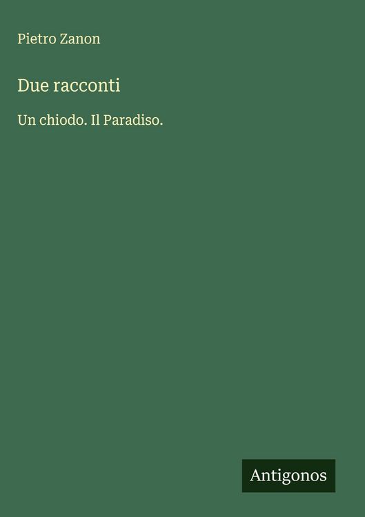 Produktbild: Due racconti