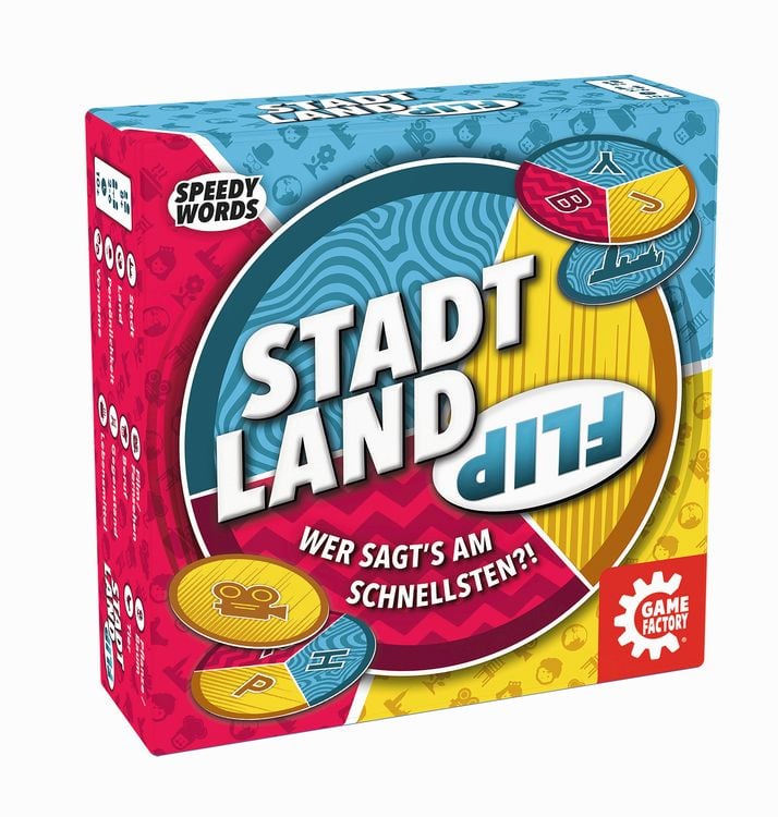 Produktbild: Stadt Land Flip (Spiel)