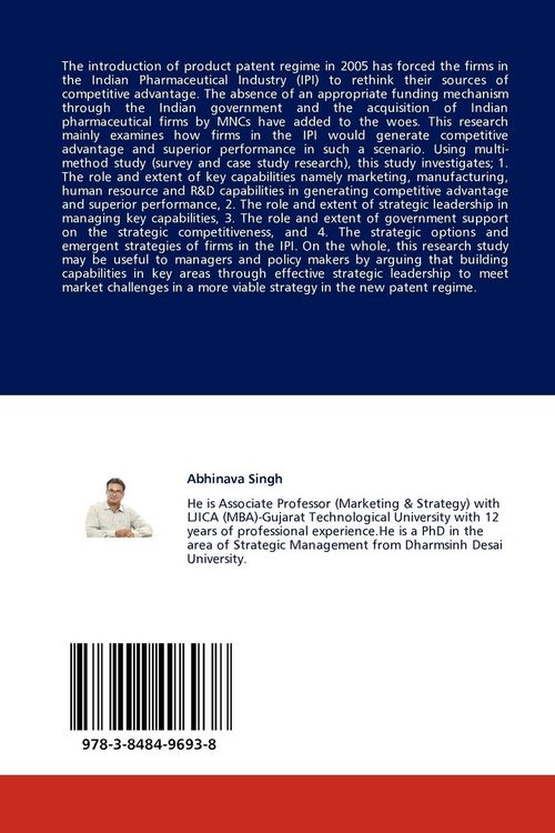 Produktbild: A Study of the Indian Pharmaceutical Industry in the New Patent Regime