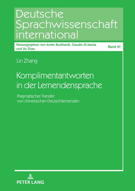 Produktbild: Komplimentantworten in der Lernendensprache