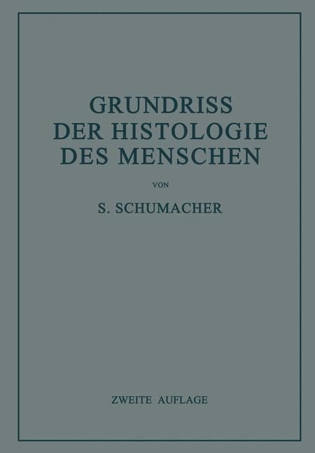 Produktbild: Grundriss der Histologie des Menschen