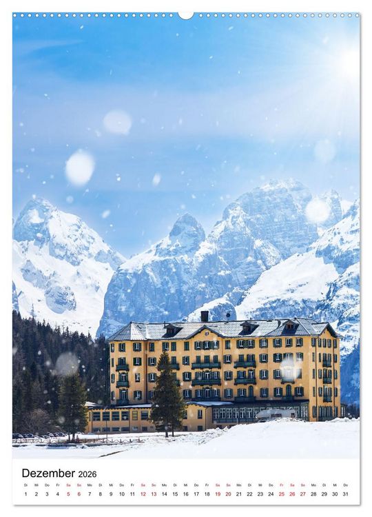 Produktbild: S&uuml;d-Tirol in stimmungsvollen Bildern (hochwertiger Premium Wandkalender 2026 DIN A2 hoch), Kunstdruck in Hochglanz