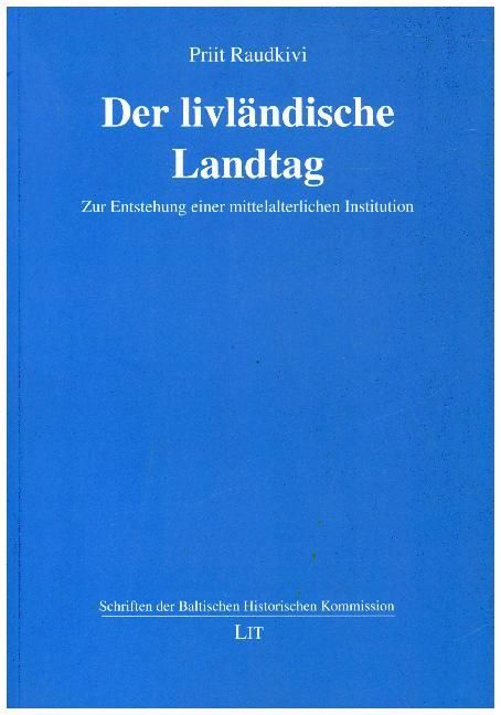 Produktbild: Raudkivi, P: Der livl&auml;ndische Landtag