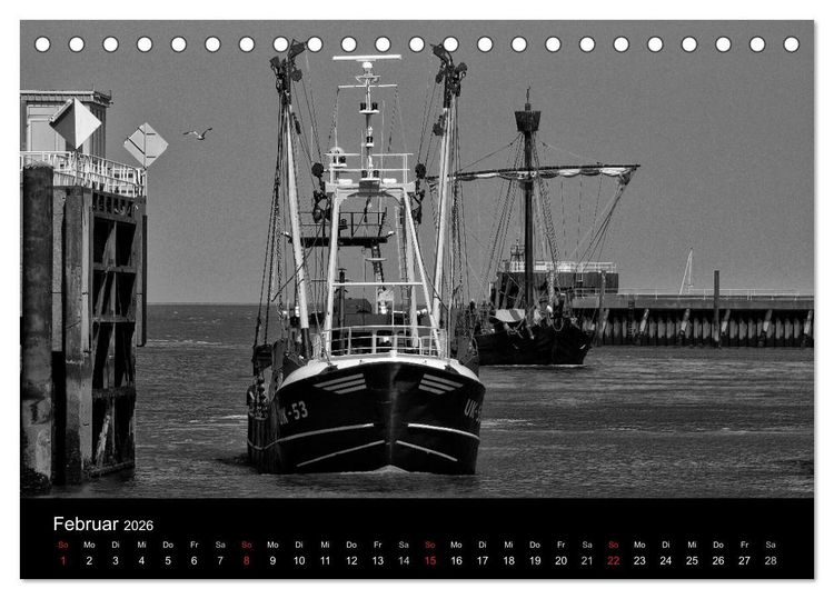 Produktbild: Willkommen in Cuxhaven (Tischkalender 2026 DIN A5 quer), CALVENDO Monatskalender