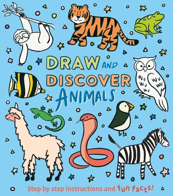 Produktbild: Draw and Discover: Animals