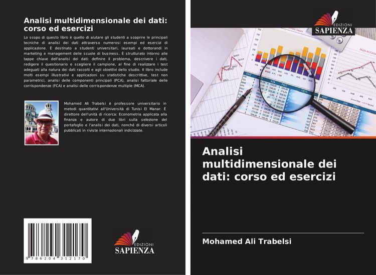 Produktbild: Analisi multidimensionale dei dati: corso ed esercizi