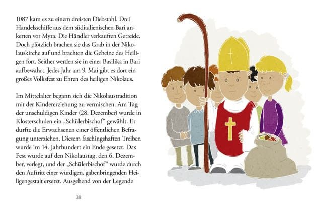 Produktbild: Das gro&szlig;e kleine Buch: Die Geschichte vom Nikolaus
