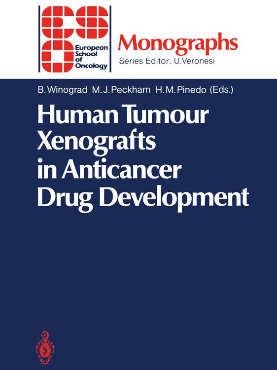 Produktbild: Human Tumour Xenografts in Anticancer Drug Development