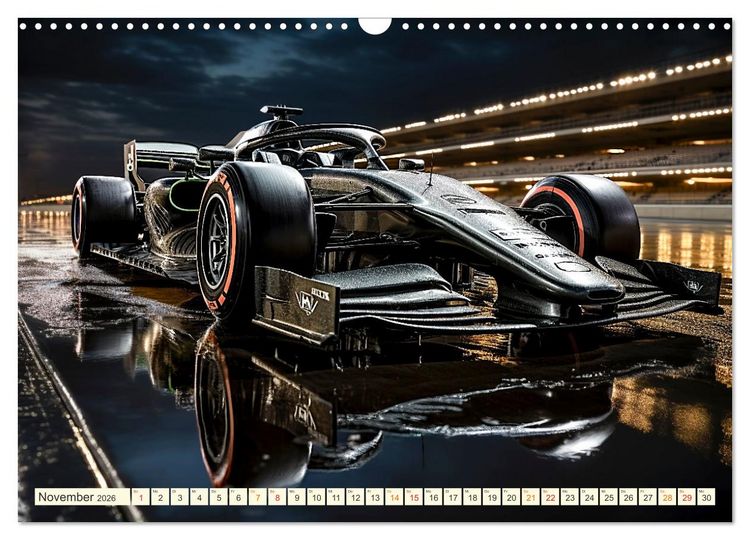 Produktbild: Rennwagen Fantasien (Wandkalender 2026 DIN A3 quer), CALVENDO Monatskalender