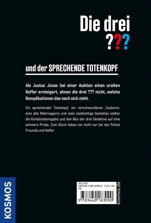Produktbild: Die drei ??? und der sprechende Totenkopf