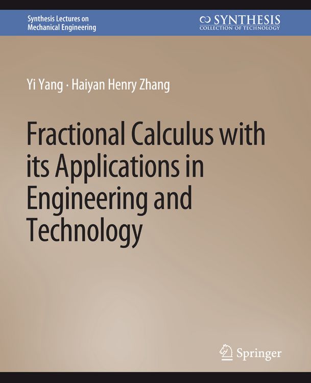 Produktbild: Fractional Calculus with its Applications in Engineering and Technology