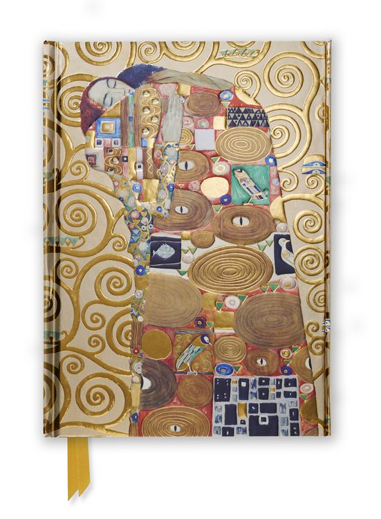 Produktbild: Premium Notizbuch DIN A5: Gustav Klimt, Die Erf&uuml;llung