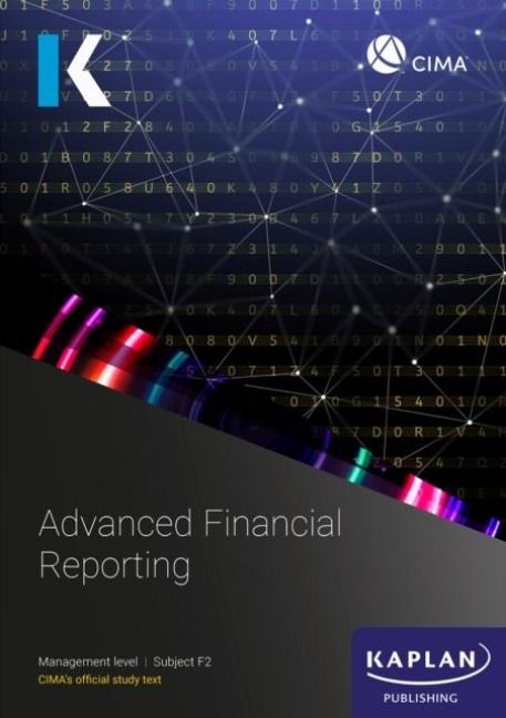 Produktbild: F2advanced Financial Reporting - Study Text